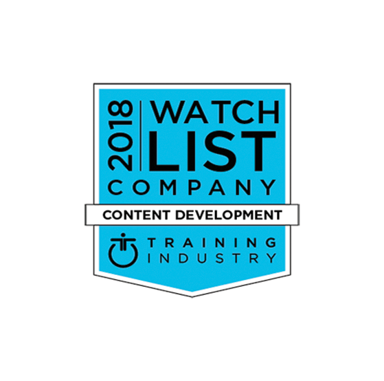 2018 Content Development Watch List Company