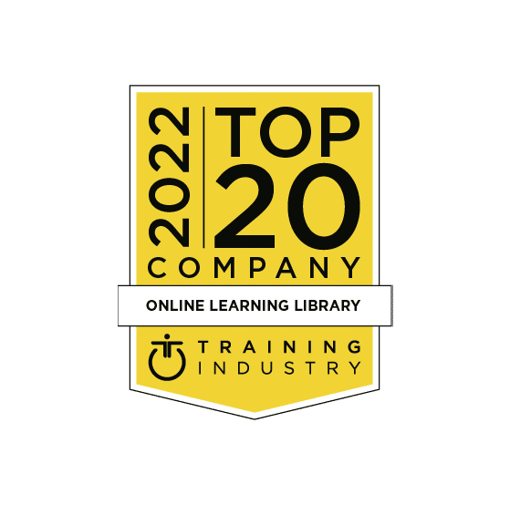 2022 Top 20 Online Learning Library Company by Training Industry
